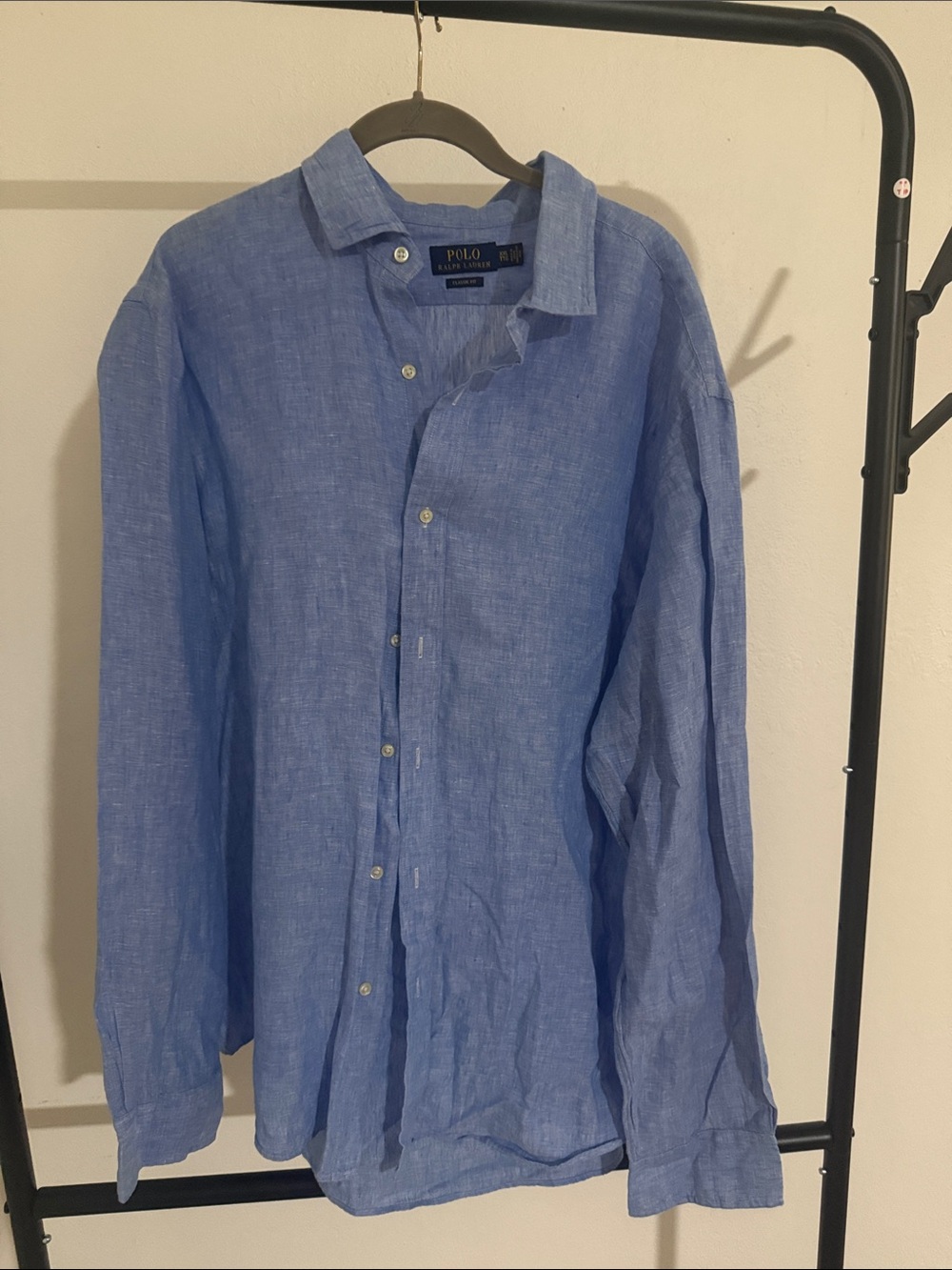 Polo by Ralph Lauren Light Blue Classic Fit Button-Down Shirt